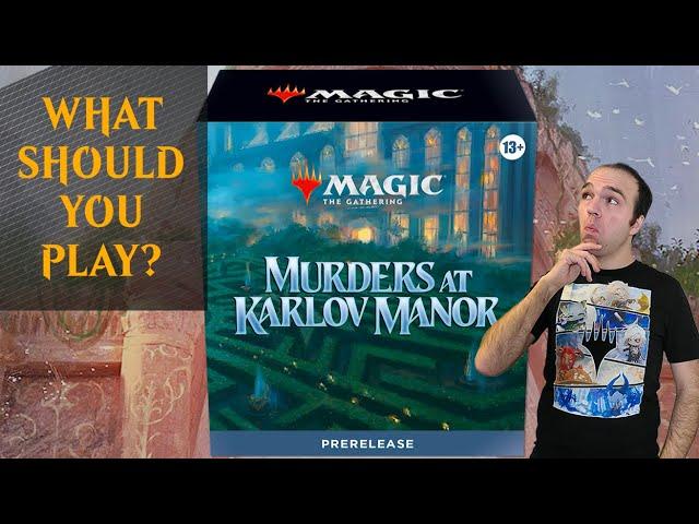 Draft Archetypes of Murders at Karlov Manor! | Prerelease Primer for Magic: The Gathering Sealed MTG