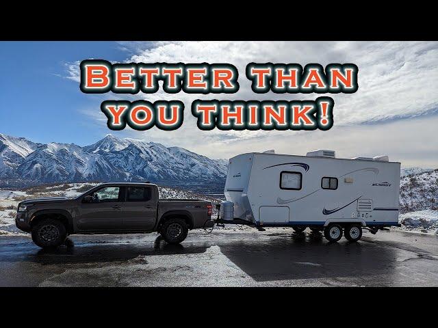 2023 Nissan Frontier Pro-4x Tow Test