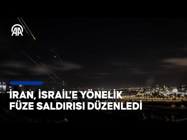 İran, İsrail'e yönelik füze saldırısı düzenledi