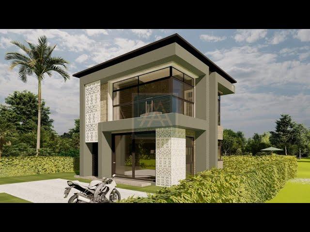 The Cube 4 Bedroom House Plan - modern, functional and cost-efficient Home