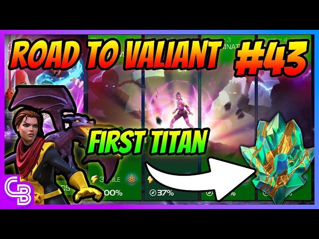 FIRST TITAN OPENING! | EP43 FTP Valiant | Marvel Contest of Champions