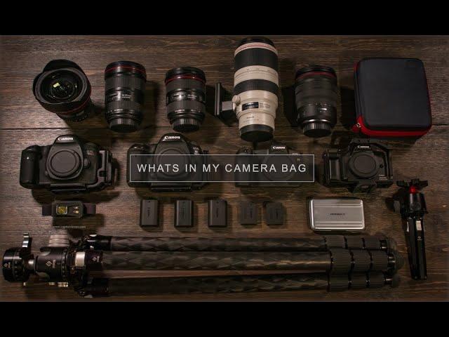 What's in my CAMERA BAG?!  | Landscape Photography with Canon
