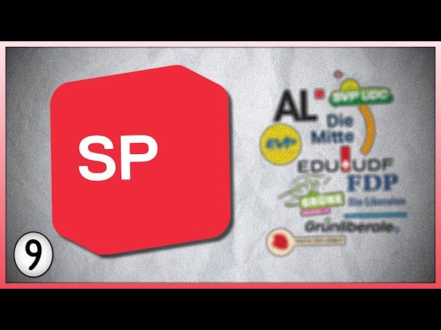 Sozialdemokratische Partei - SP [#9] | Schweizer Parteien [Wahlen, 22. Oktober 2023]