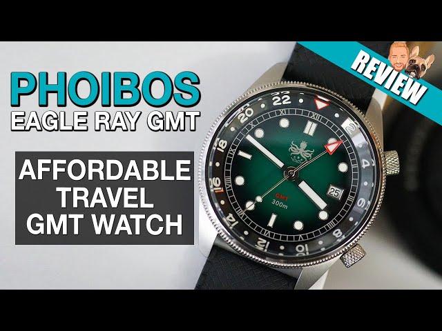 Great Vacation & Travel Watch - Phoibos Eagle Ray GMT Review