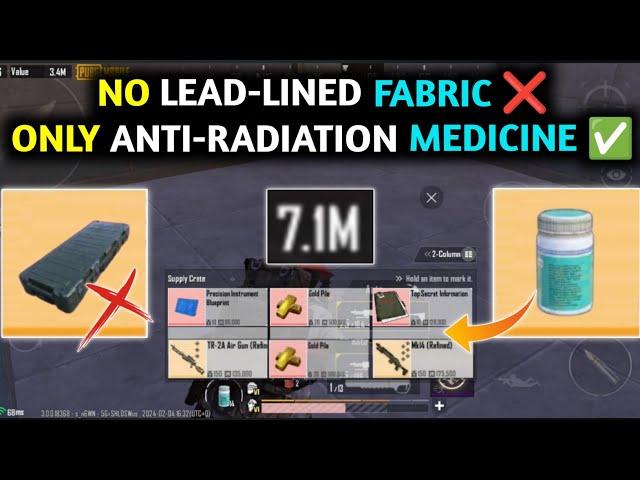 No LEAD-LINED Fabric  Only ANTI-RADIATION Medicine  PUBG METRO ROYALE