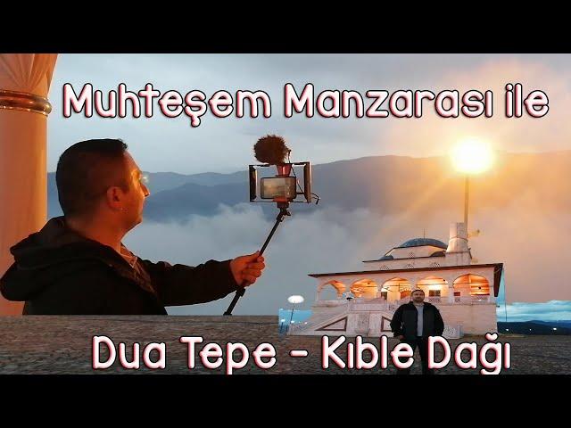 Muhteşem Manzarası ve Gün Batımı ile Rize Güneysu Dua Tepesi  Kıble Dağı Camii