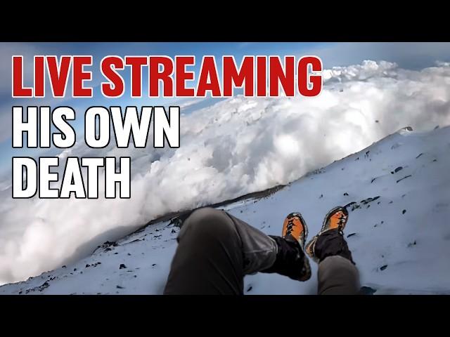 Falling off Mount Fuji on Live Stream