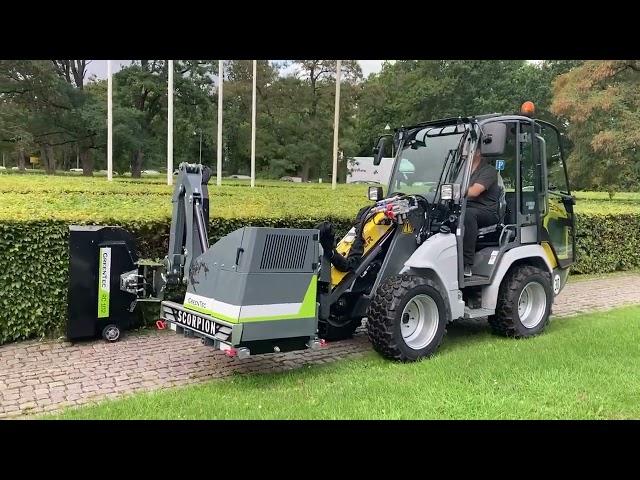 Heckenschneider mit Ausleger | GreenTec Scorpion 330 S – Basic Front