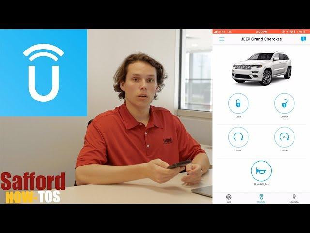 Control your car with your Smart Phone | Uconnect App Tutorial