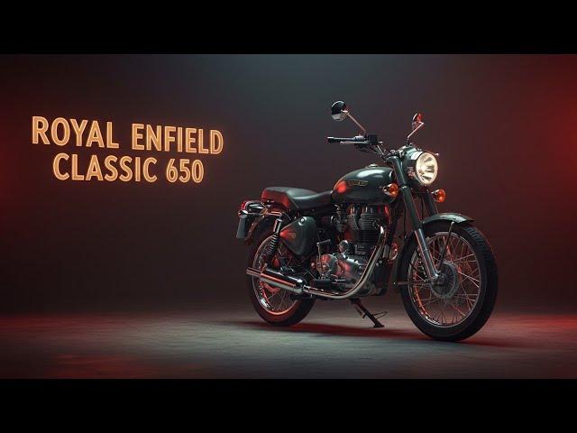 The Royal Enfield Classic 650 Is Here – A Retro Legend Reimagined!‼️