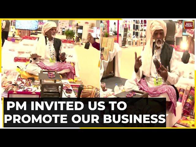 Watch How A Bangle Maker From Jaipur Rajasthan Hails PM Modi For G20 Event