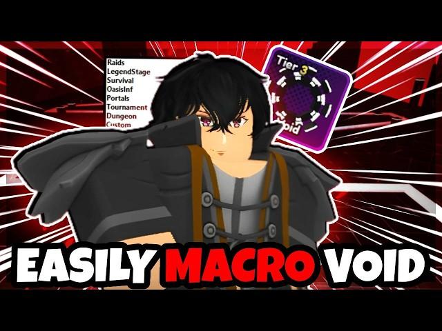 This Macro Has EVERYTHING Including The VOID Portal?! Anime Last Stand