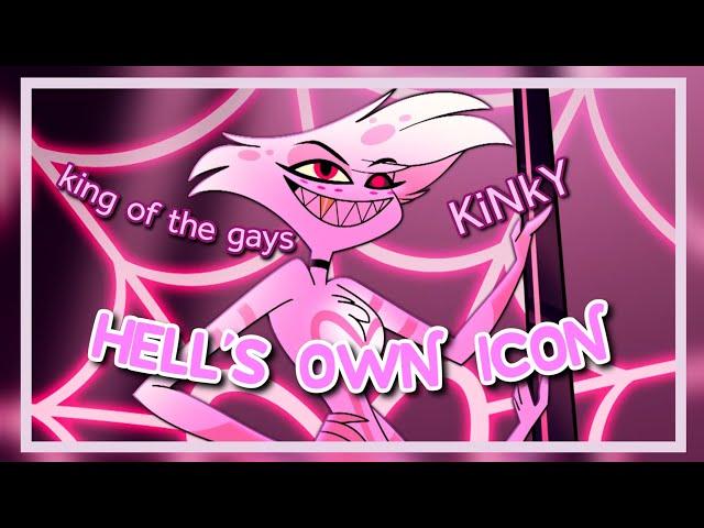 Angel Dust being a gay icon for just over 8 minutes "straight"  (Hazbin Hotel)