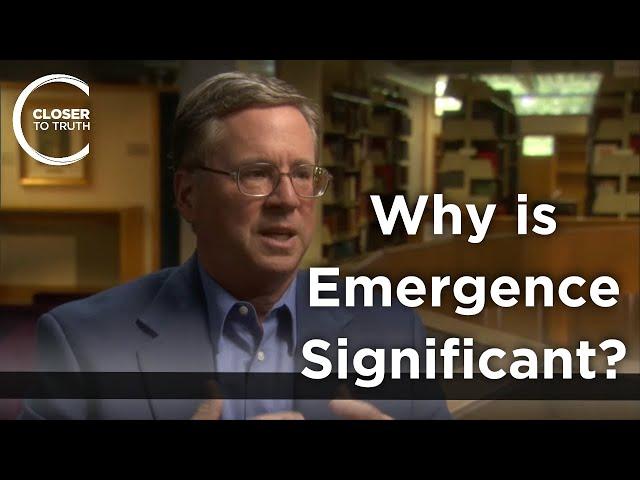 Robert John Russell - Why is Emergence Significant?