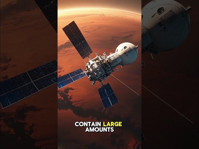 What are the polar ice caps on Mars made of  #space #lifeonearth #globalwind #universe