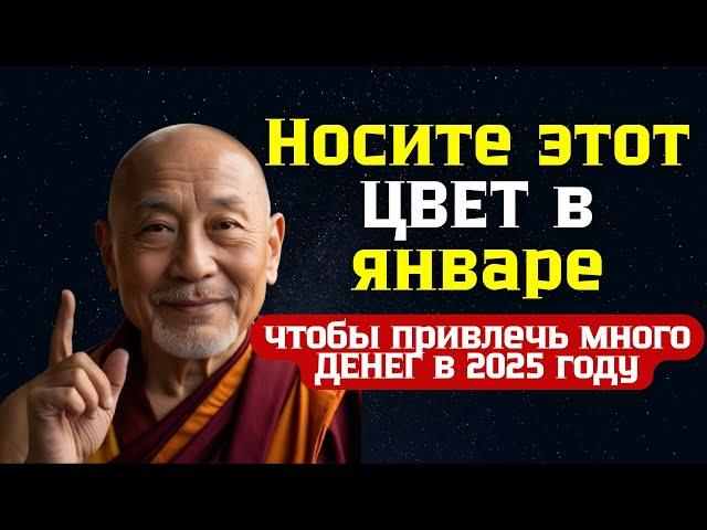 Носите этот ЦВЕТ в январе, чтобы привлечь много ДЕНЕГ в 2025 году.