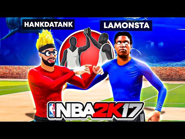 2K17's BEST DUO RETURNS TO NBA 2K24 - HANKDATANK & LAMONSTA BEST DUO FROM NBA 2K17