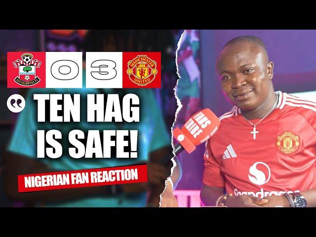 SOUTHAMPTON 0-3 MANCHESTER UNITED ( Henry - NIGERIAN FAN REACTION) PREMIER LEAGUE 24-25 HIGHLIGHTS