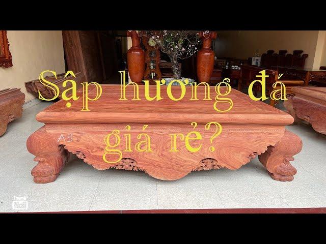 A3|Sập hương đá -giá rẻ|Đồ gỗ hiệp hà 0834663093