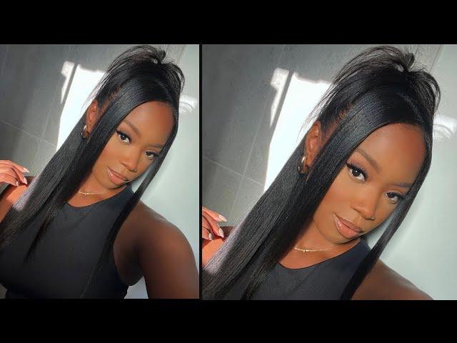 How To: 2000s Y2K Half Up Half Down Hair Tutorial Using BetterLength Clip Ins