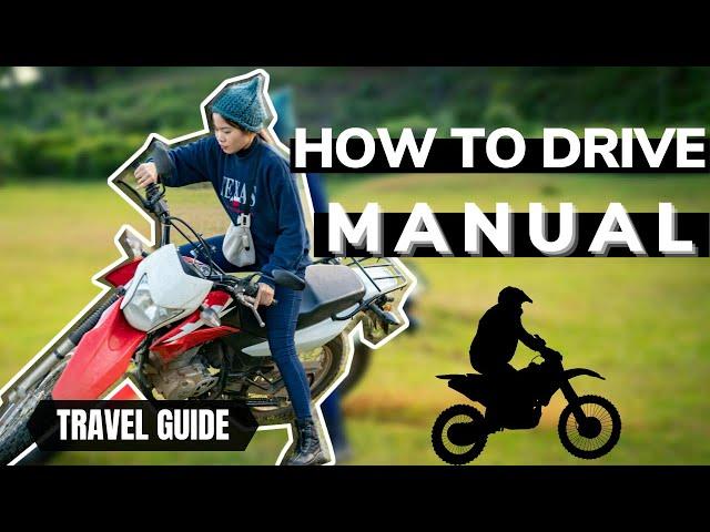 How to drive a manual motorbike in Vietnam.