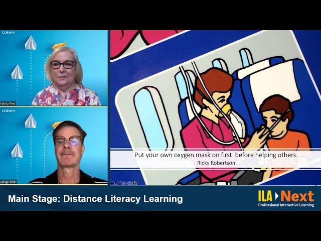 Take Care of Yourself: Douglas Fisher and Nancy Frey on the ILA Next Main Stage