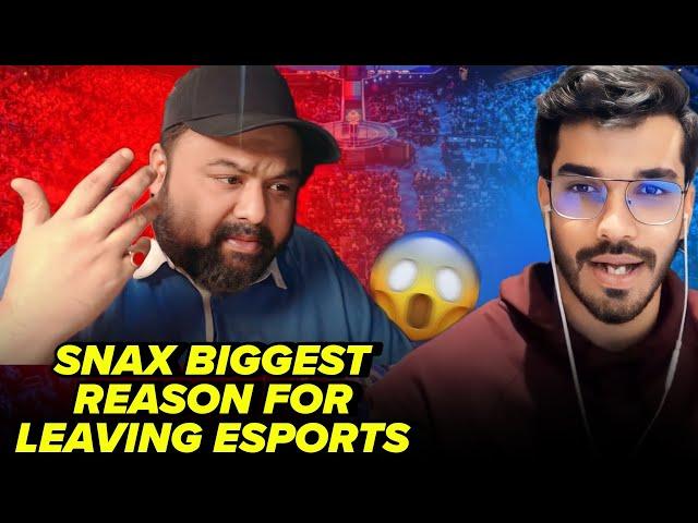 Snax Revealed His Biggest Reason To Leave Esports