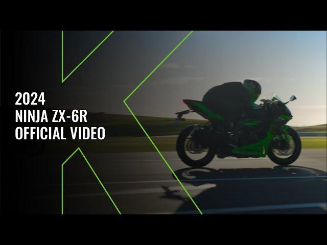 New 2024 Kawasaki Ninja ZX-6R | Official Video