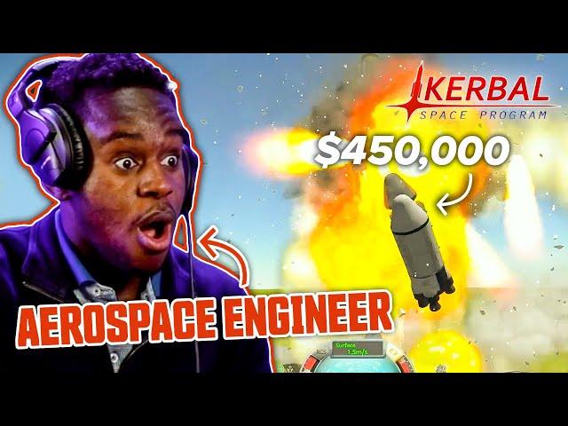 Aerospace Engineer Builds the Most Expensive Rocket in Kerbal Space Program