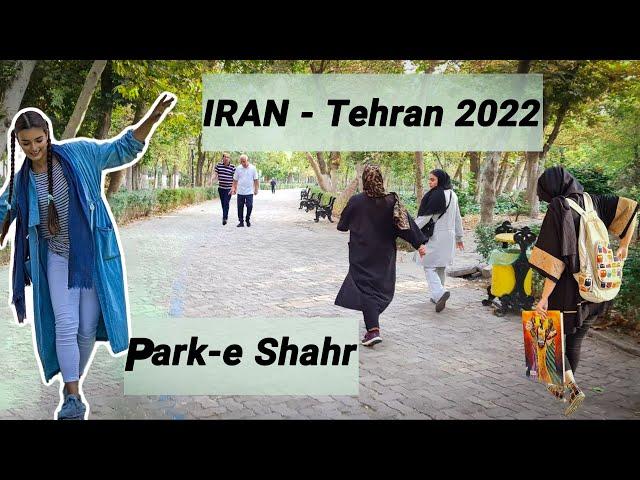 IRAN Tehran 2022 - Walking tour on 30tir street to Park-e Shahr