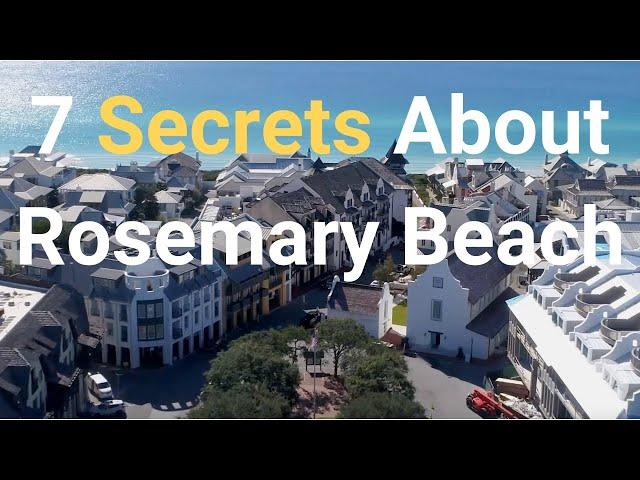 Rosemary Beach Tour  - 7 Secrets about Rosemary Beach, Florida | 30A