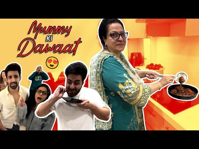 Ghar Mein Khaana Khazana️‍ | Dawaat By Mumma | JasLy Vlogs | Jasmin Bhasin | Aly Goni