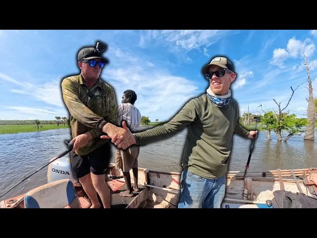 Outdoor Boys Go Fishing in a Crocodile-Infested Outback Swamp!