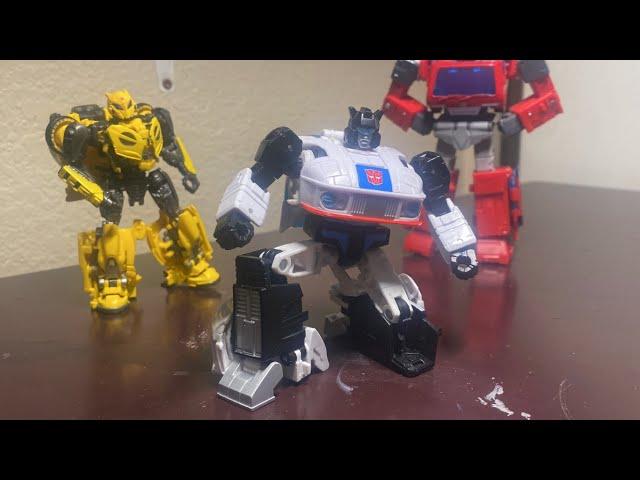 Iron hide helps Jazz transformers stop-motion