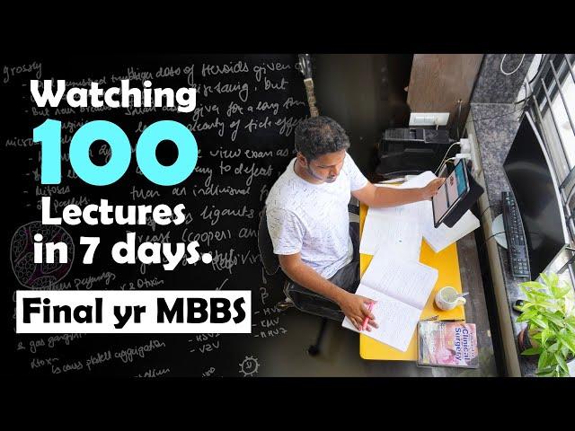 I Watched 100+ Lectures in 7 Days ️ Medicine is DONE! Anuj Pachhel