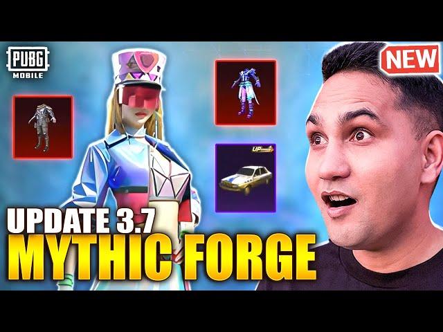 New Mythic Forge Crate Opening | Update 3.7 Mythic Forge | Metal Storm Set | PUBG Mobile | BGMI