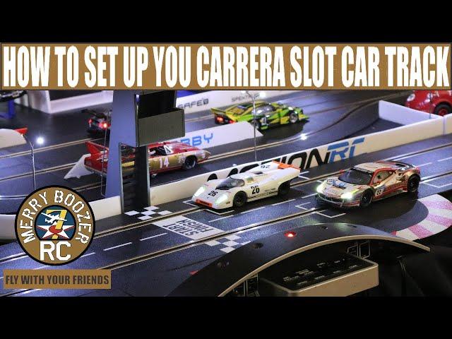 How To Set Up Your Carrera Digital Slot Car Track (Breaks, Throttle, Lane Change, Code Cars,Fuel)