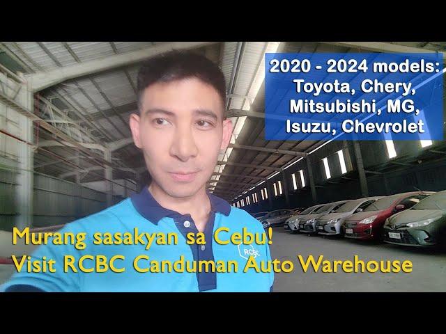 Murang quality used repo cars at RCBC Cebu Auto Warehouse