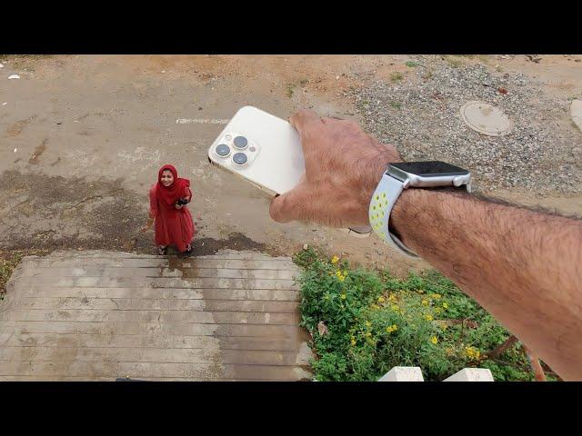 THROWING NEW PHONE from TERRACE ( மொட்டை மாடி ) | Cybertamizha