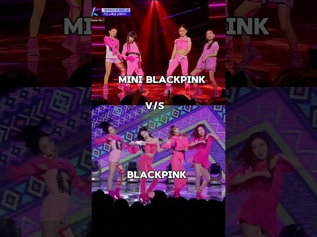 || blackpink vs mini blackpink ||  || dududu ||  ||  #blackpink #blink