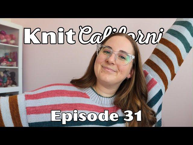 2024 Podcast Ep 31 - FINISHED Stripe Hype and Dewdrops Cowl! Alchemy Pullover Setbacks & Progress