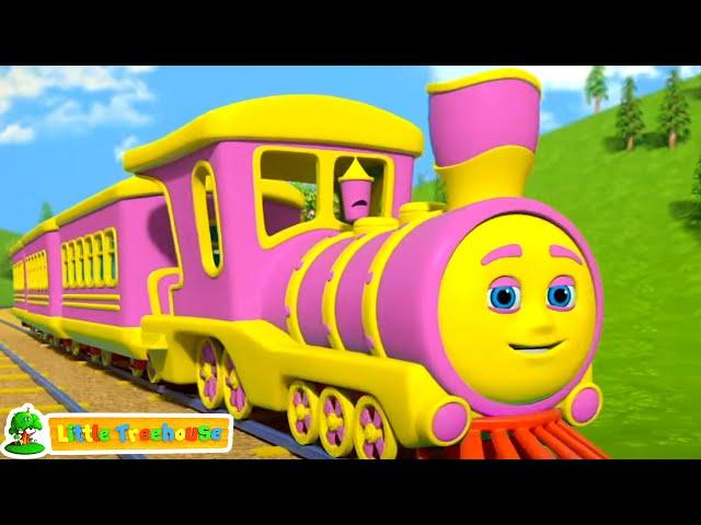 The Wheels On the Train, Taxi & More Vehicle Songs & Rhymes for Kids