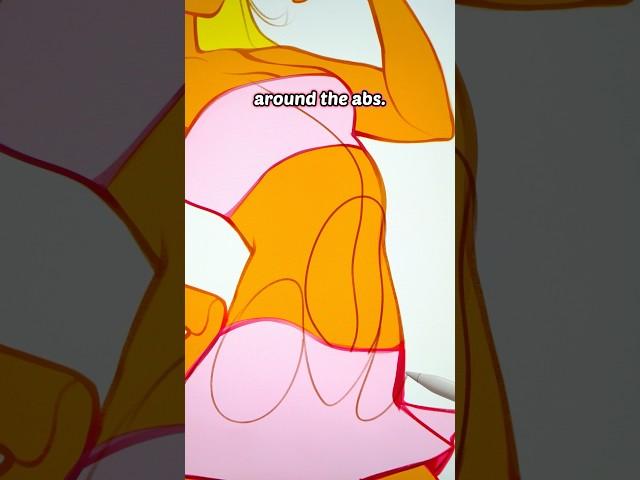 Easiest way to draw a BELLY