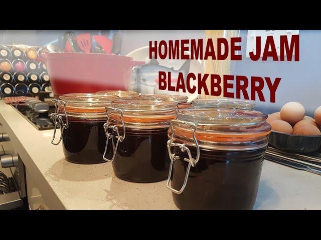 How to make Blackberry Jam - very easy recipe