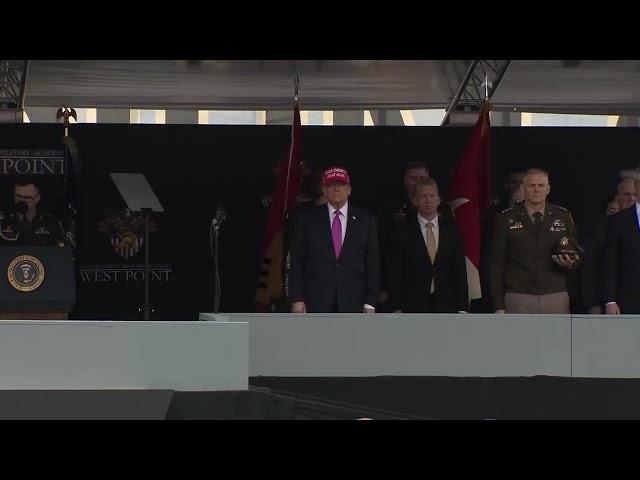 President Trump Addresses the Army Academy’s Class of 2025