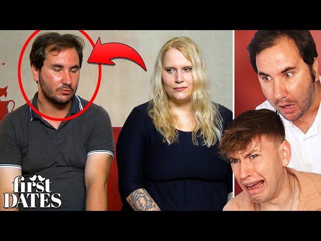 CRINGE-ALEKS reagiert LIVE auf eigene FIRST DATES Folge *PEINLICH* (Aleks & Marina ganze Folge)