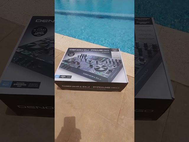 Just received a Denon Prime Go! #formentera #dj #denondj