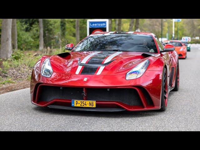 Novitec Ferrari F12 N-Largo S - LOUD Accelerations and Revs !