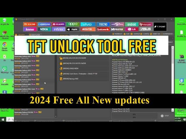 TFT unlock tool 2024 free download | Mobile unlocking tool for Pc latest version