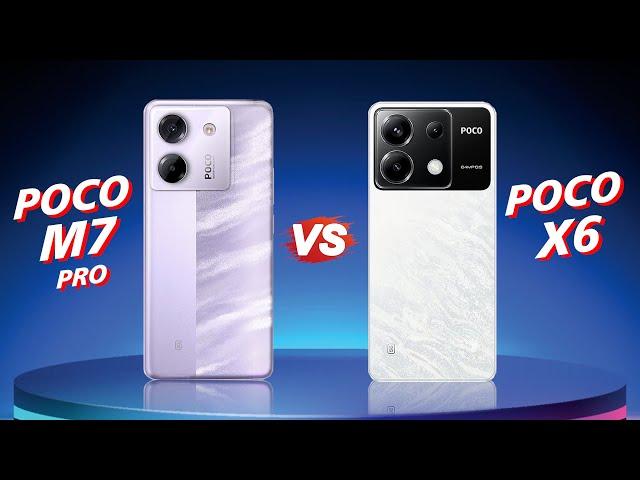 Xiaomi Poco M7 pro 5G vs Xiaomi Poco X6 5G